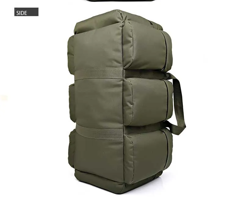 90L Large Capacity Outdoor Military Travel Hiking Camouflage Bag for Men