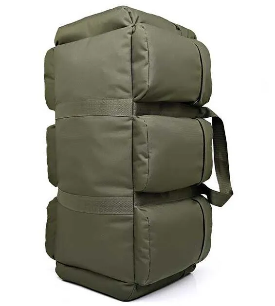 90L Large Capacity Outdoor Military Travel Hiking Camouflage Bag for Men