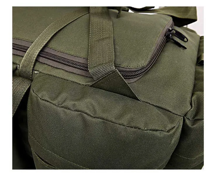 90L Large Capacity Outdoor Military Travel Hiking Camouflage Bag for Men