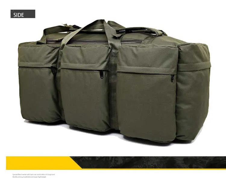 90L Large Capacity Outdoor Military Travel Hiking Camouflage Bag for Men