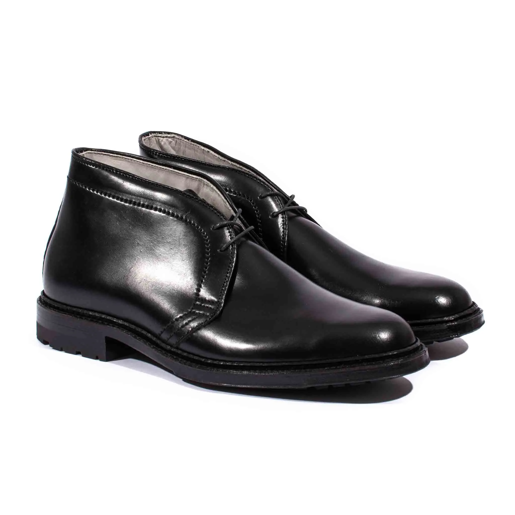 Alden Chukka Boot Black Shell Cordovan with Commando Sole