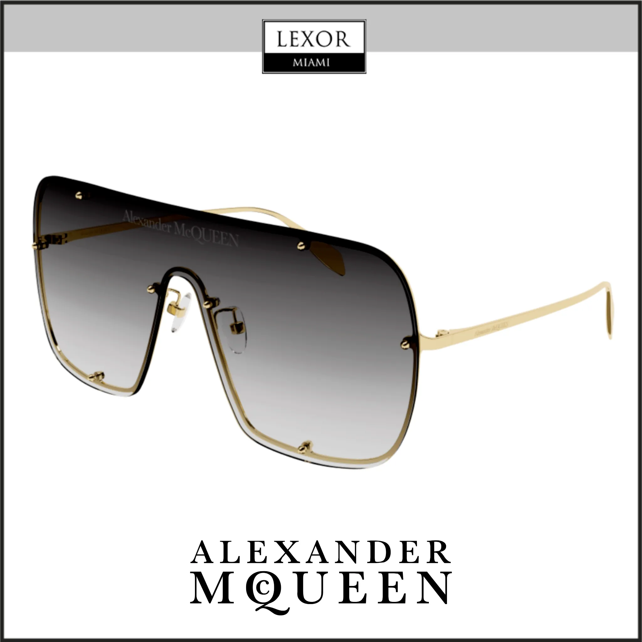 Alexander McQueen AM0362S-003 99 Sunglass UNISEX METAL