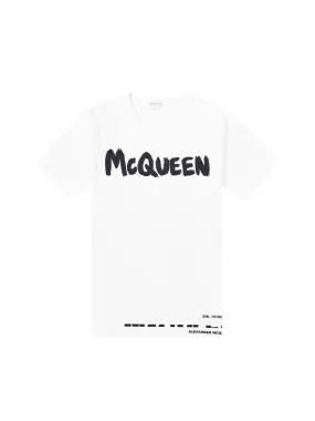 ALEXANDER MCQUEEN GRAFITTI LOGO TEE