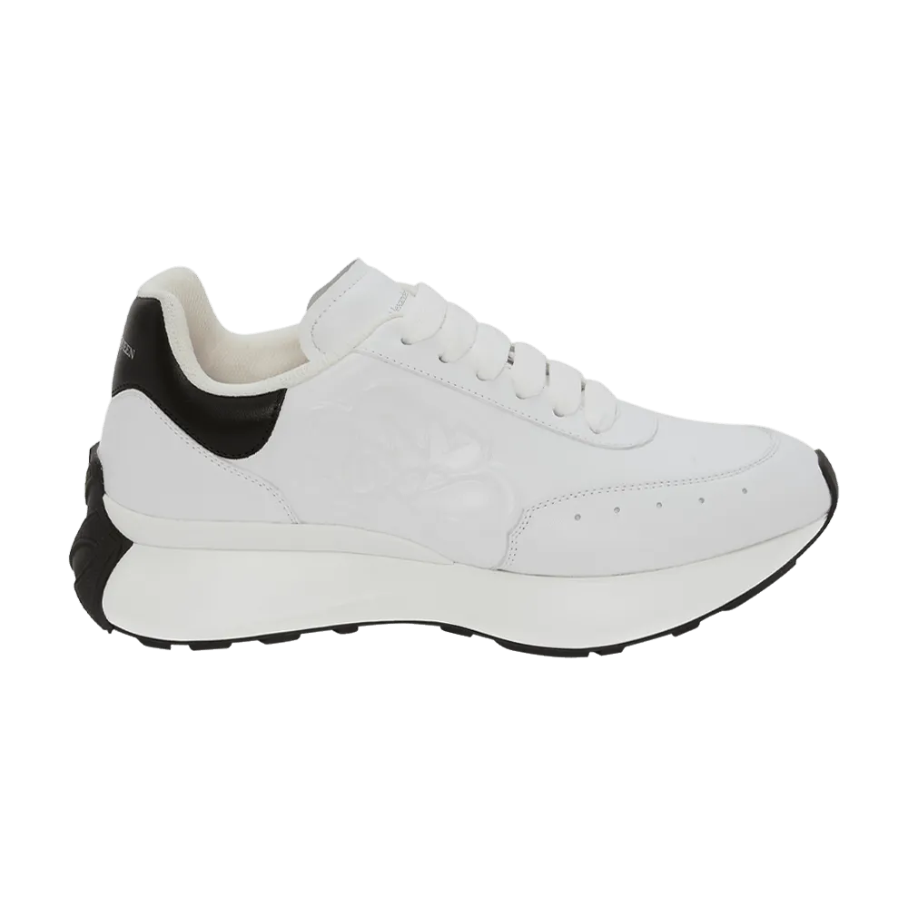 Alexander McQueen Wmns Sprint Runner 'White Black'