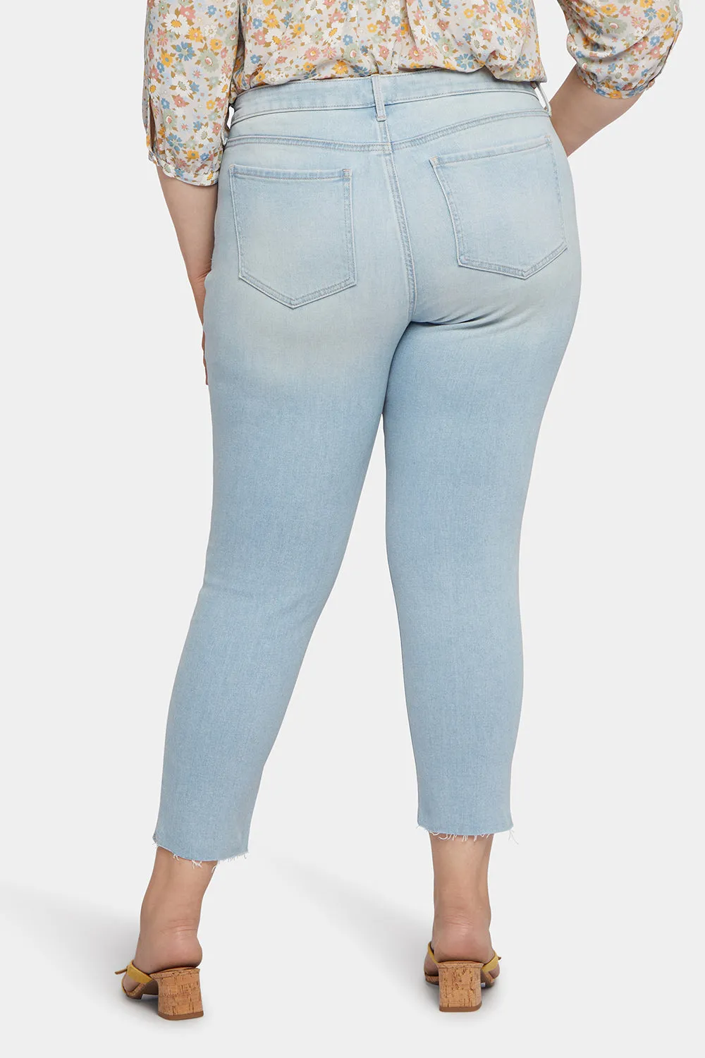 Alina Skinny Ankle Jeans In Plus Size - Dunes