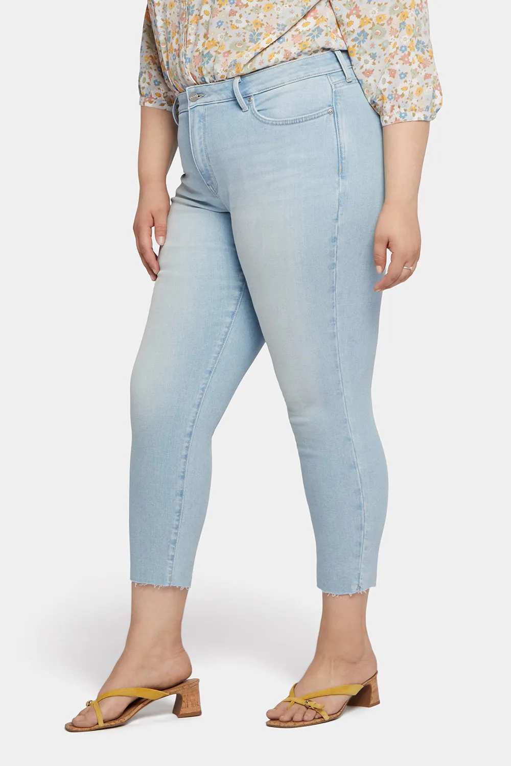 Alina Skinny Ankle Jeans In Plus Size - Dunes