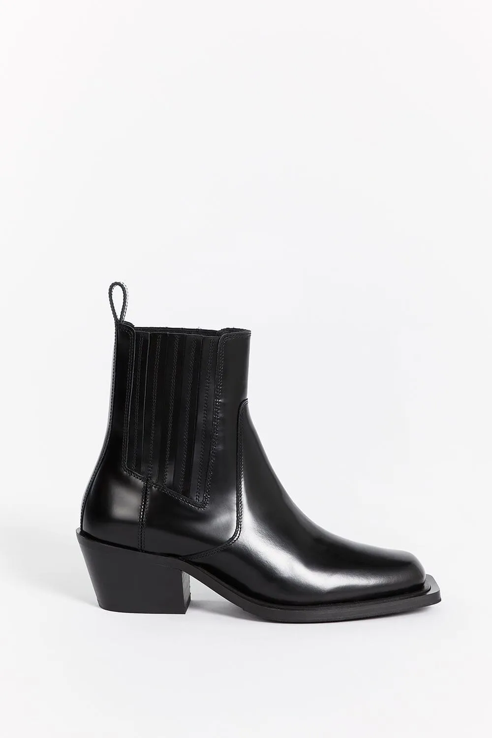 ALOHAS DENVER BLACK LEATHER BOOT