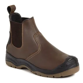 Apache AP715SM Brown Safety Dealer Boot S3