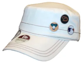 Arizona Diamondbacks New Era White Women's Boot Camp Adjustable Hat Cap