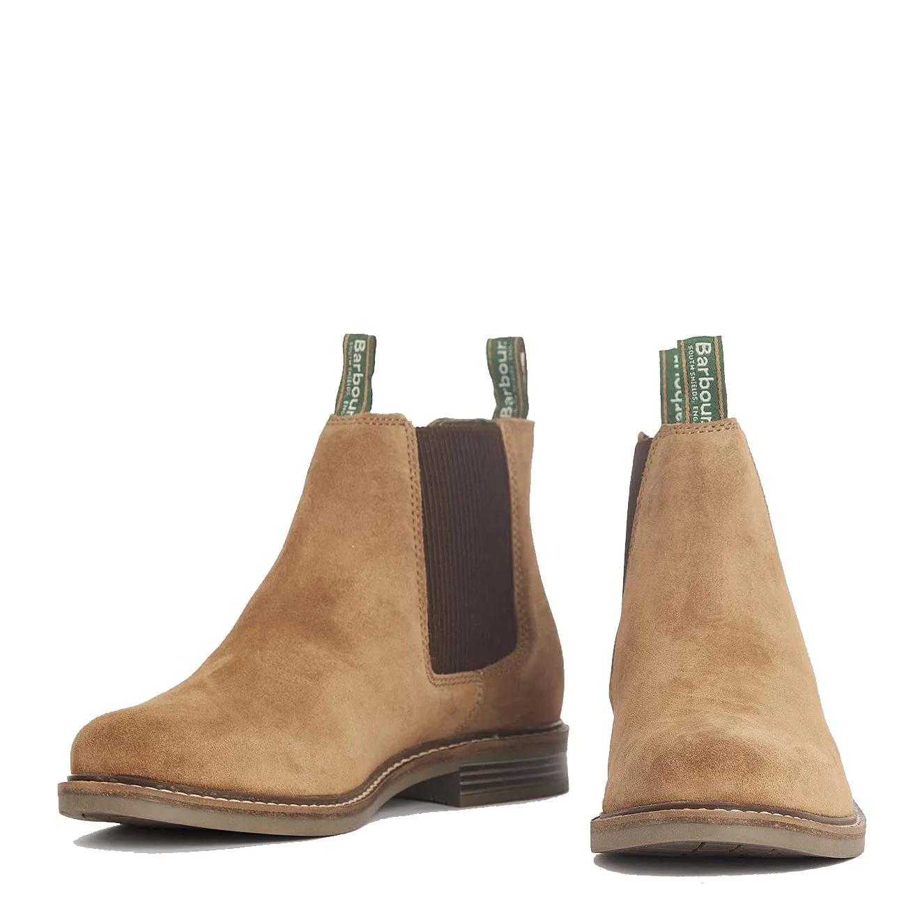 Barbour Farsley Chelsea Boot Fawn Suede