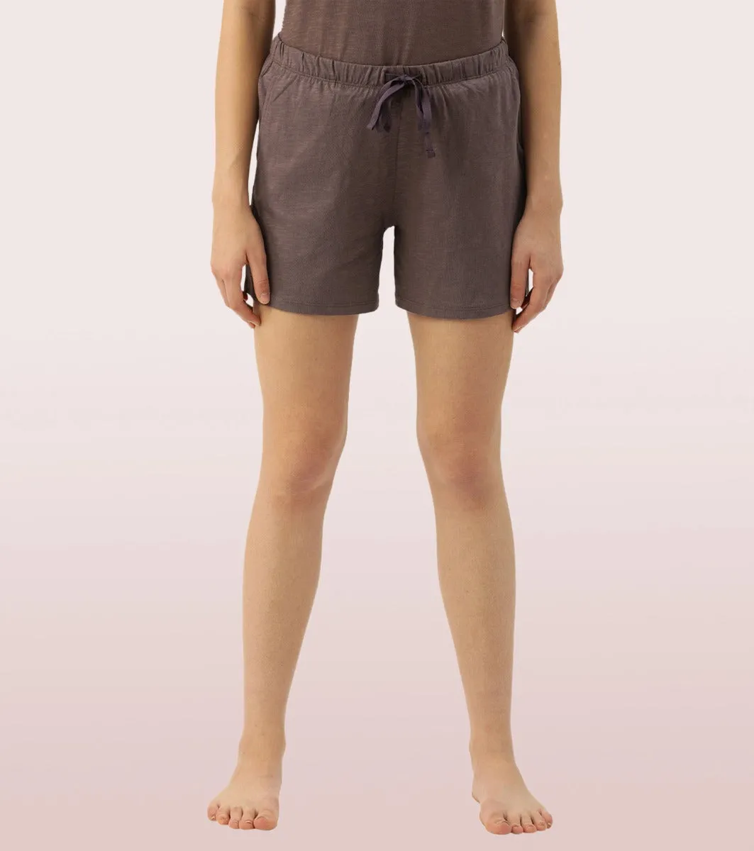 Basic Shorts | Mid-Thigh Length Jersey Shorts With Pockets