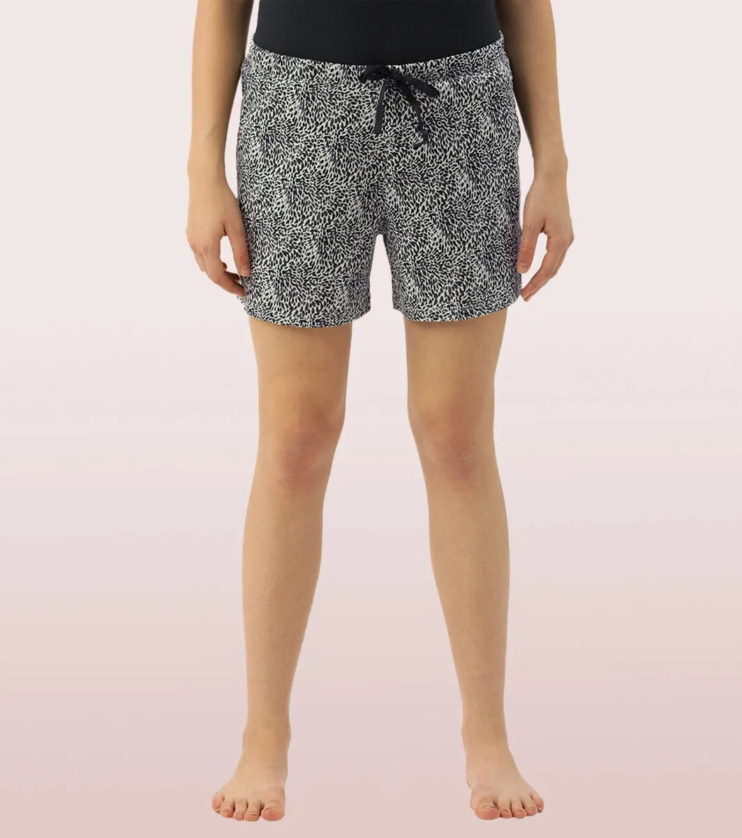 Basic Shorts | Mid-Thigh Length Jersey Shorts With Pockets