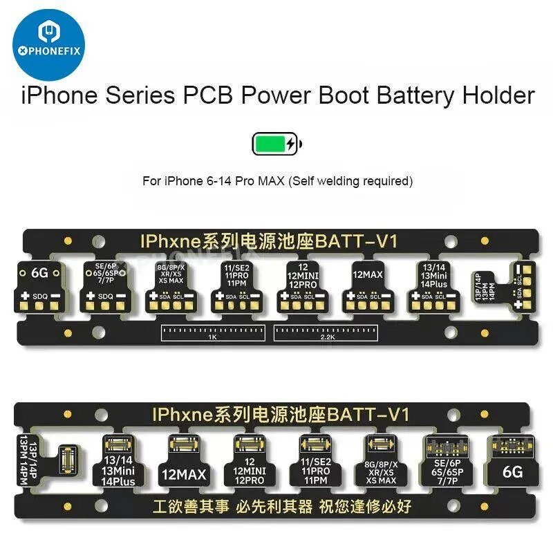 Battery Buckle Motherboard Boot Cable Connector For iPhone Repair