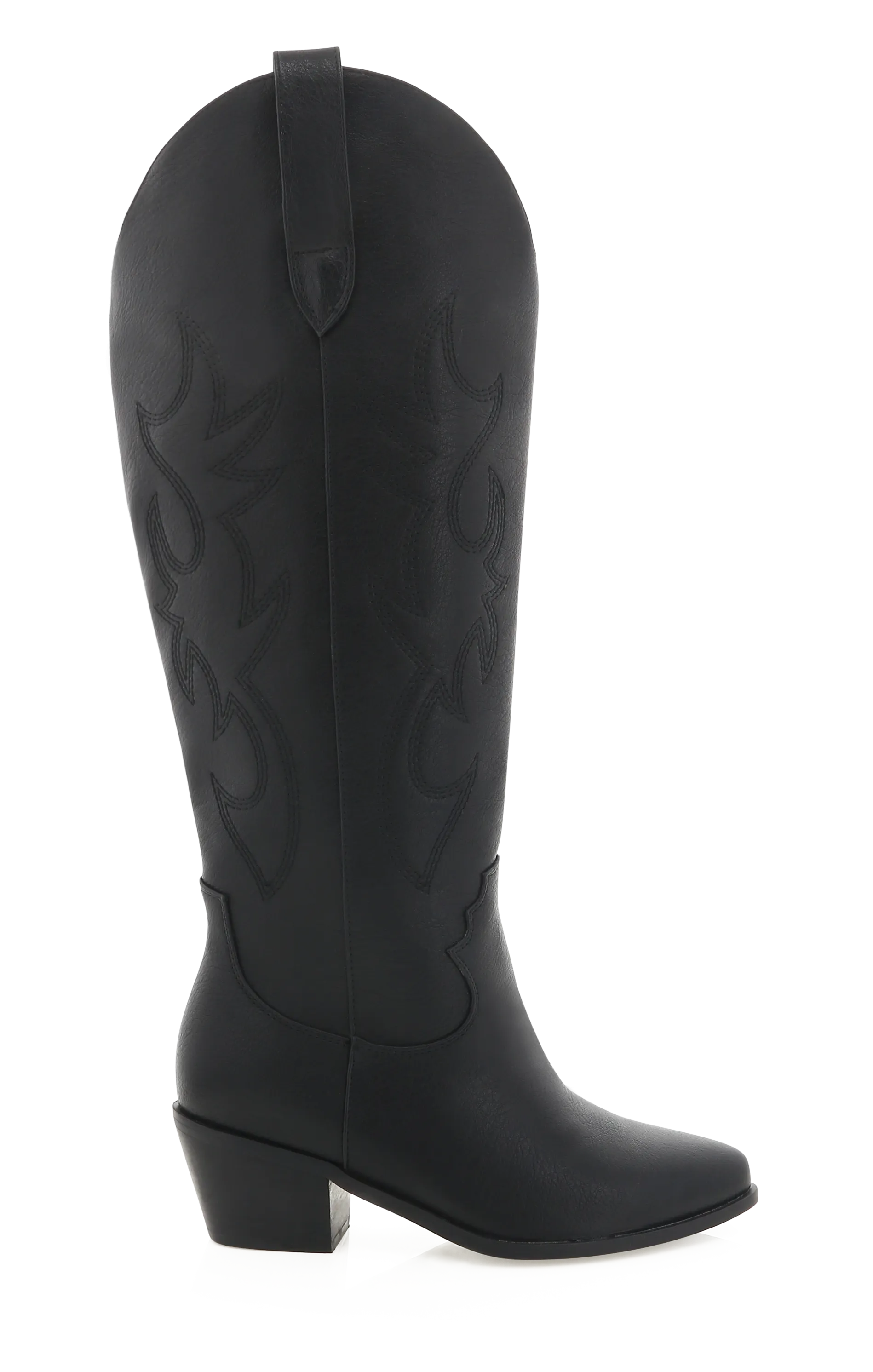 Billini Urson Curve Cowboy Boot ~ Black