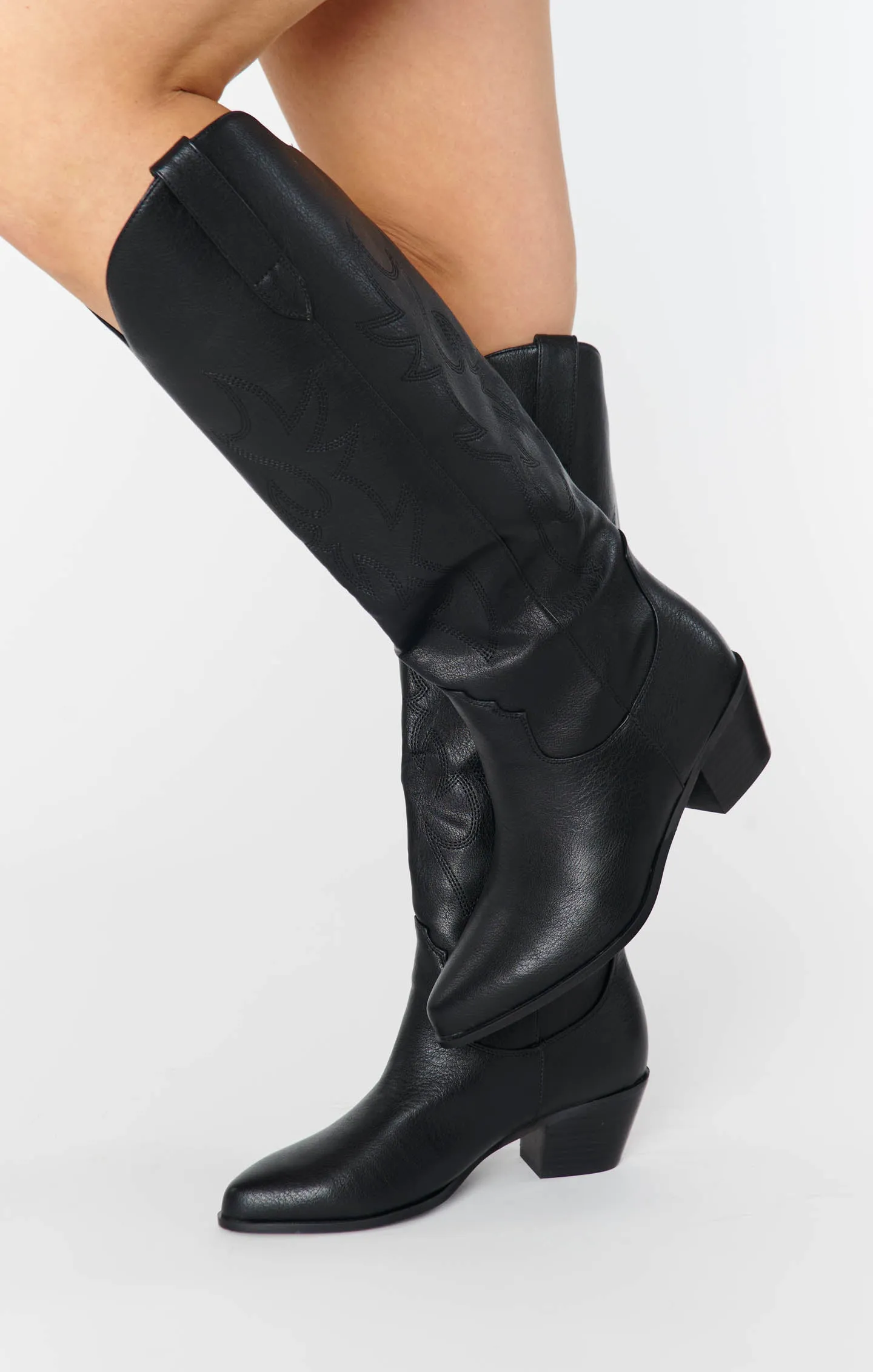 Billini Urson Wide Calf Boot ~ Black