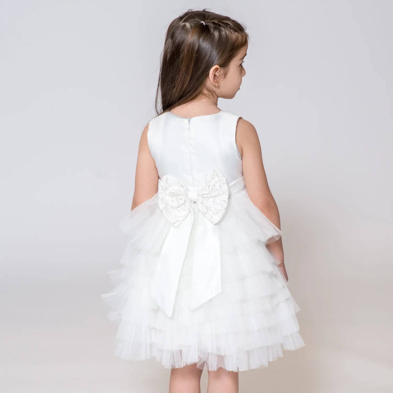 Blanco Rain Short Dress