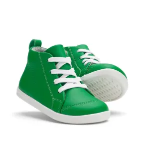 Bobux IWalk IW Alley Oop Leather Boot Emerald Green Toddlers