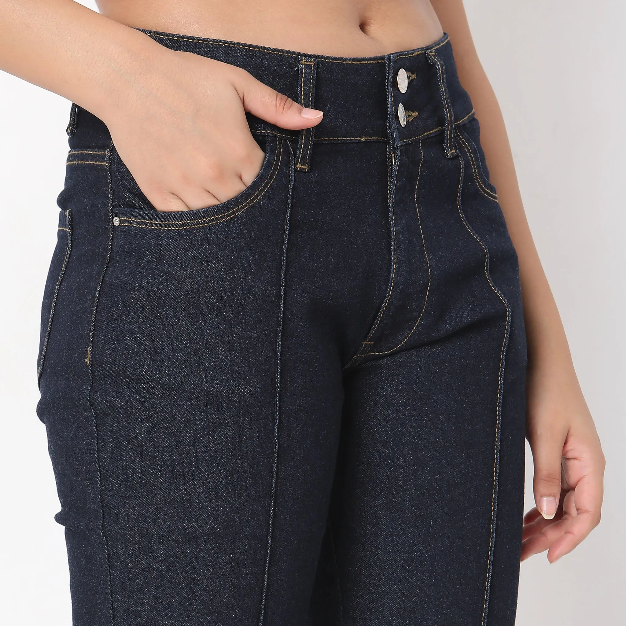 Boot Cut High Rise Jeans