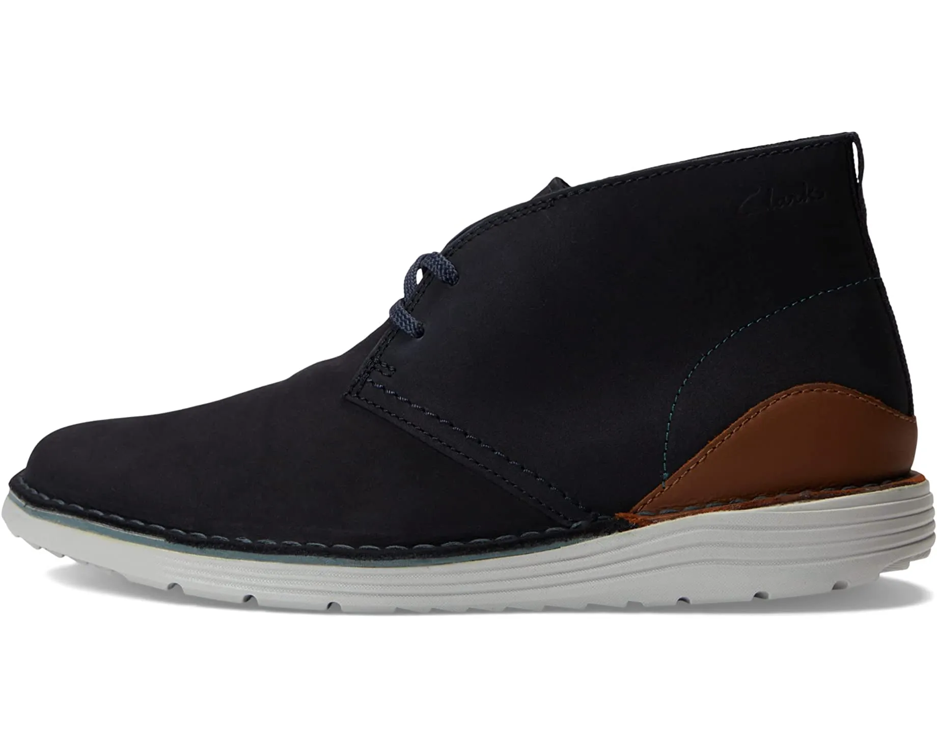 Brahnz Mid Clarks boots, blue