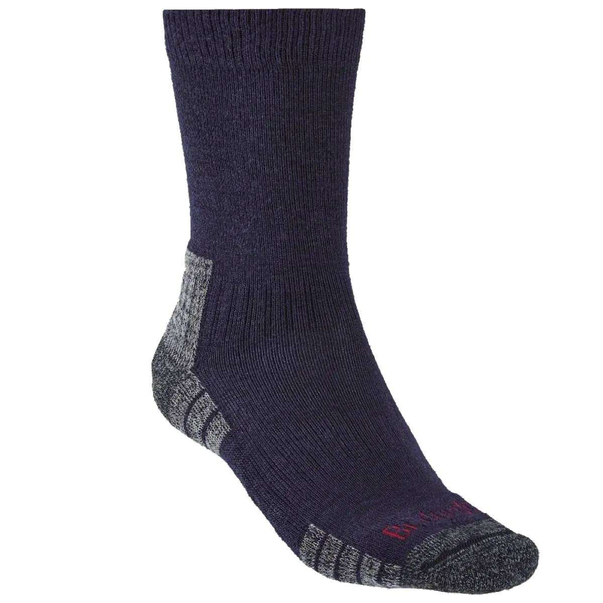 Bridgedale Mens Hike Lightweight Merino Boot Sock Navy/Grey