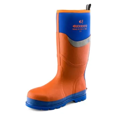 Buckboot Neoprene/Rubber Heat and Cold Insulated Safety Wellington Boot BBZ6000