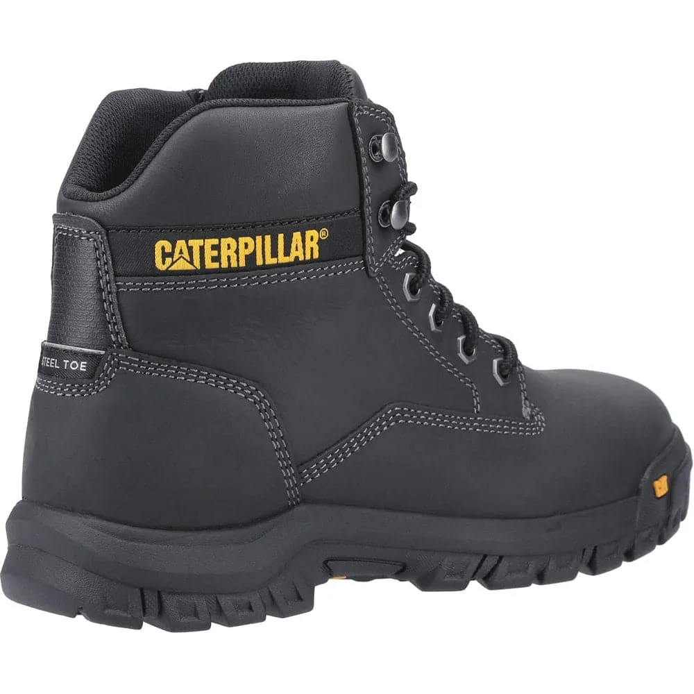 Caterpillar CAT Median S3 Lace Up Leather Safety Boot Water Resistant