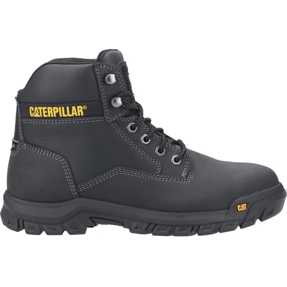 Caterpillar CAT Median S3 Lace Up Leather Safety Boot Water Resistant