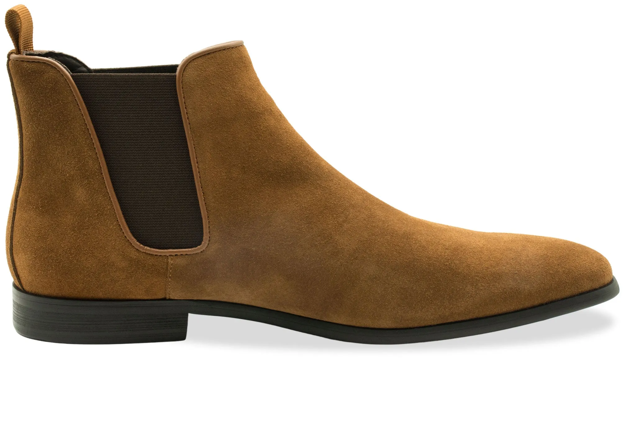 Centenario Brown Suede Chelsea Boots