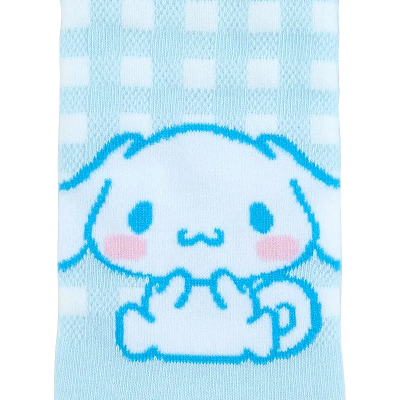 Cinnamoroll Checkered Ankle Socks