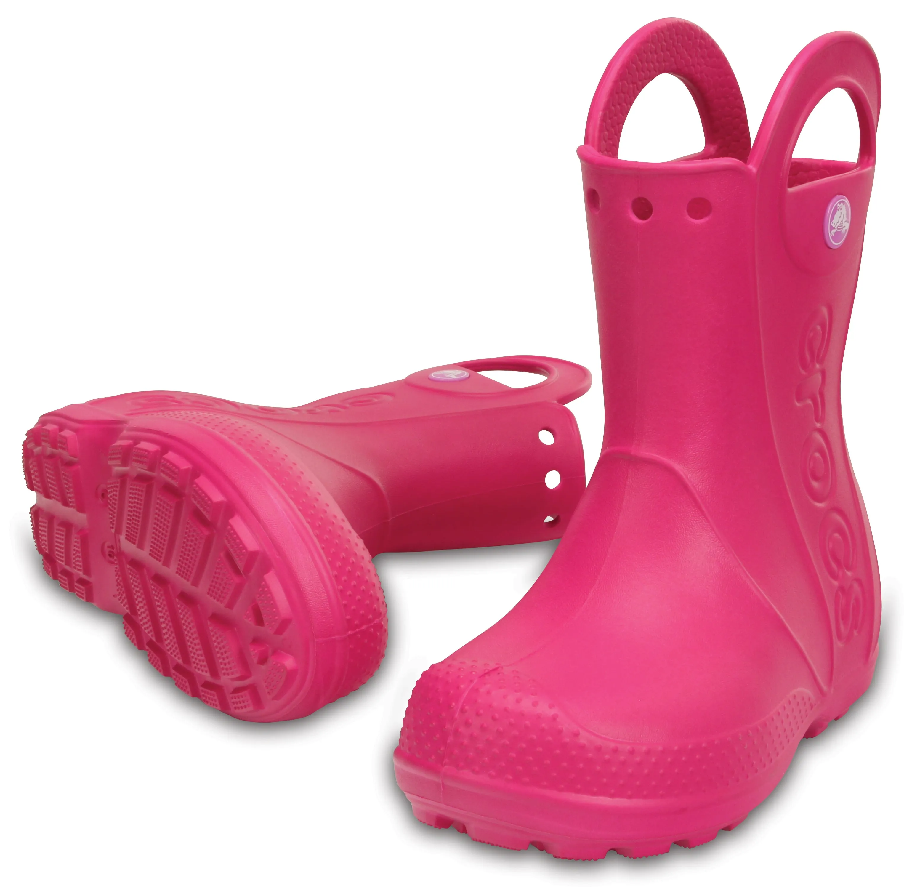 Crocs Handle It Rain Boot K Candy Pink - Kids