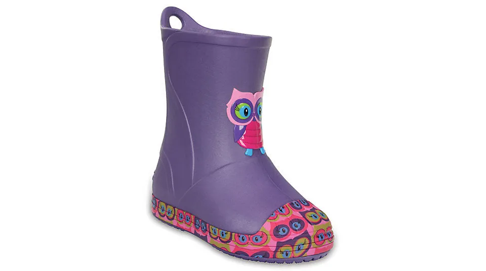 Crocs Kids BumpIT Graphic Boot Blue Violet