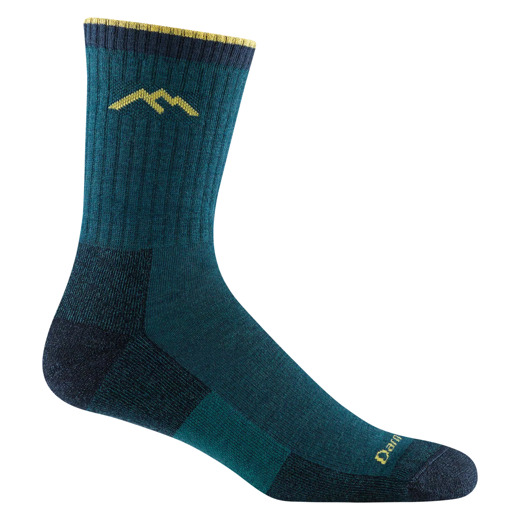 Darn Tough 1466 Men's Hiker Micro Crew Midweight Hiking Sock - Dark Teal