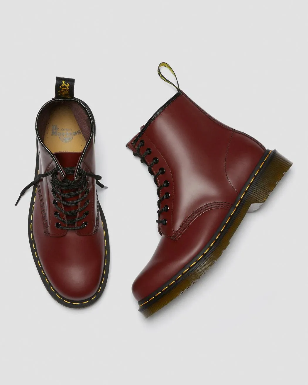 Dr Martens 1460 8 Eye Boot Cherry Red Smooth