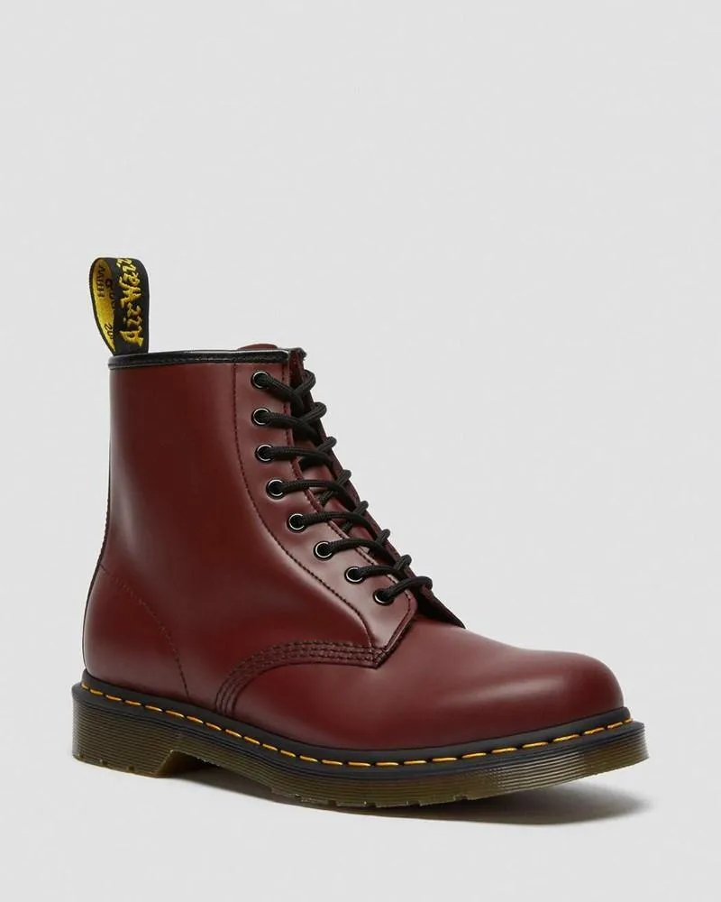 Dr Martens 1460 8 Eye Boot Cherry Red Smooth