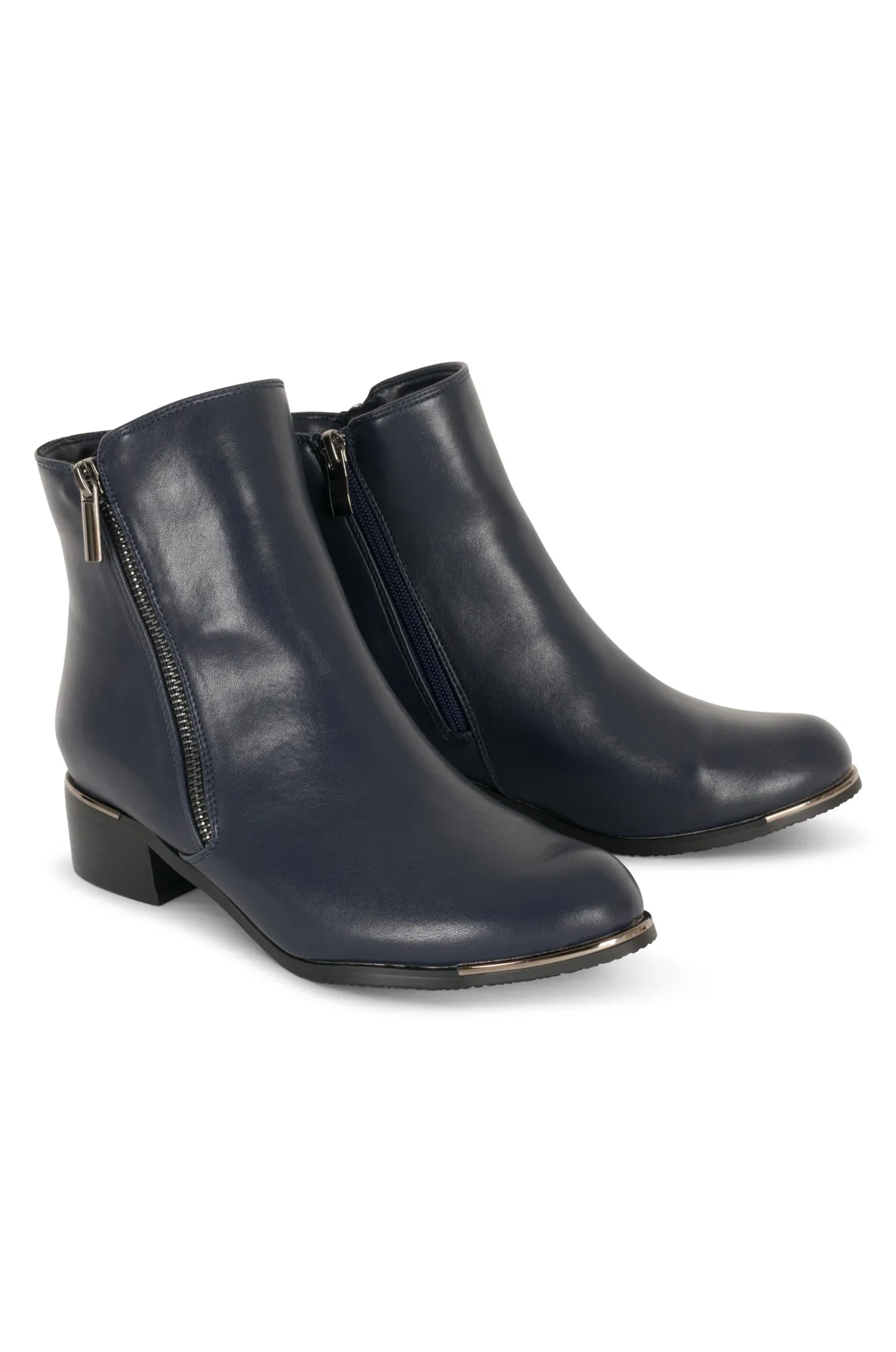 Elegant Ankle Boot | NAVY | BRISE ZZ