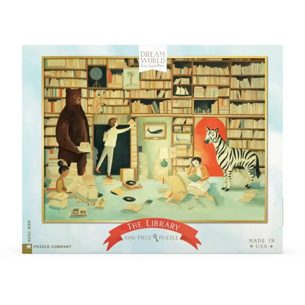 Emily Winfield Martin, The Library Puzzle - 1000 Piece