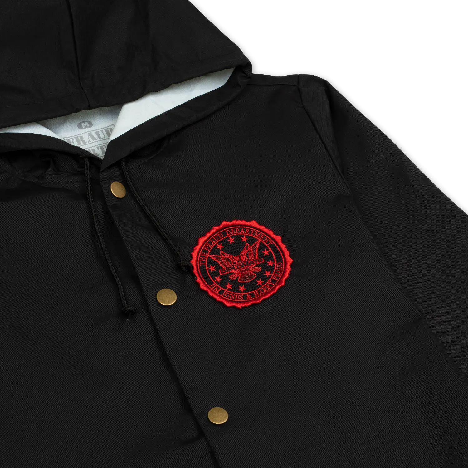 Fraud Department Work Jacket - Black