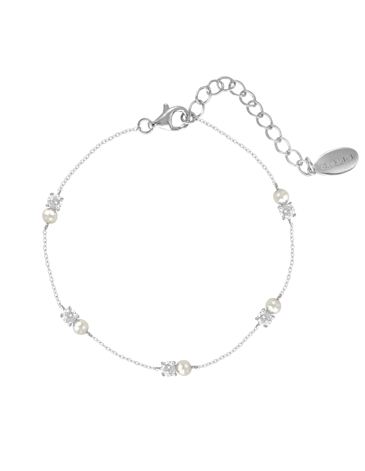 Georgini Snow Drop Bracelet - Silver