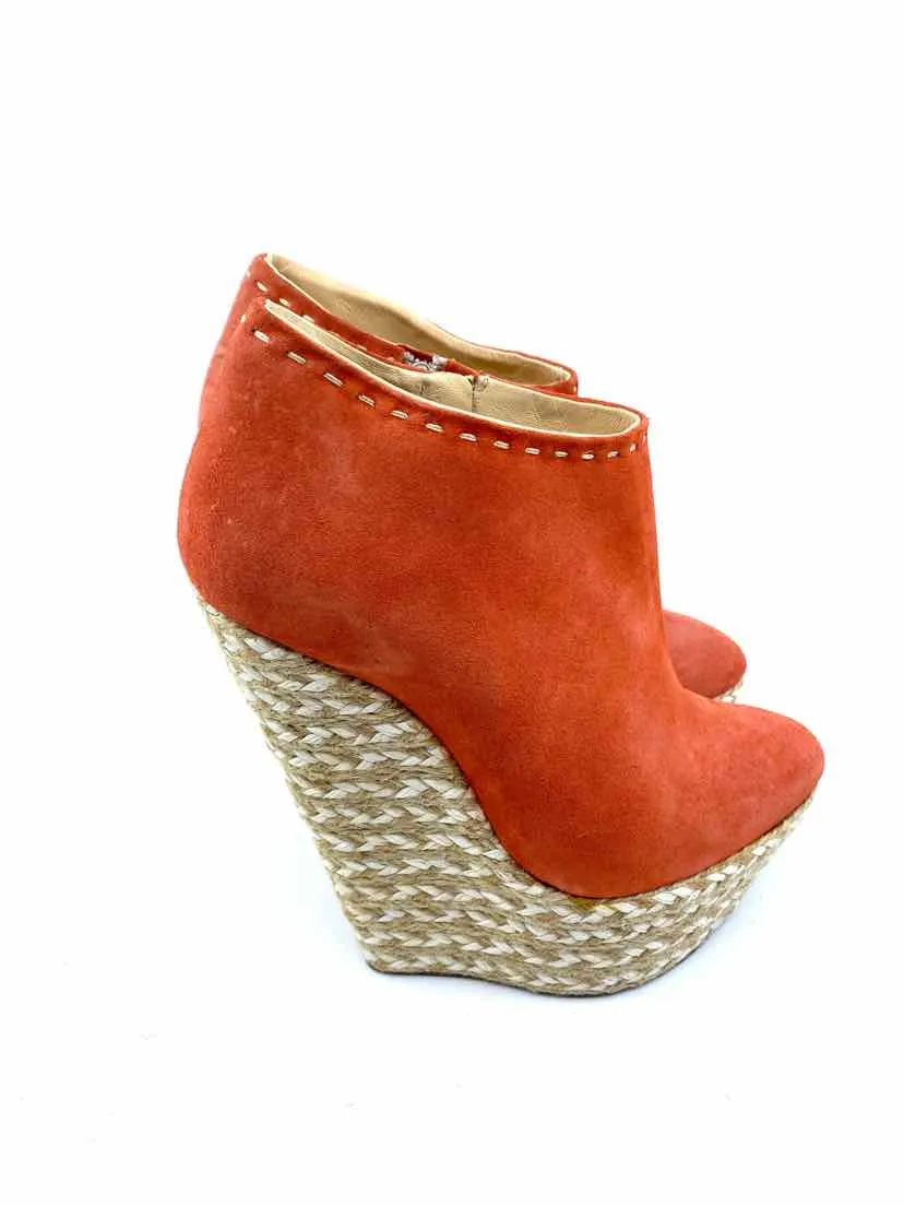 GIUSEPPE ZANOTTI Orange Ankle Boot | 9.5