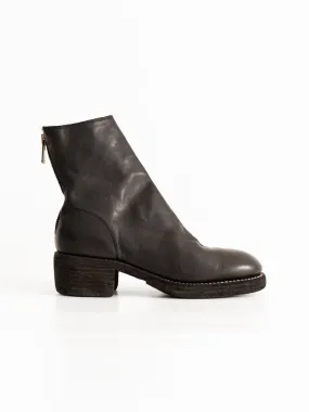 Guidi Back Zip Boot 796Z, Black