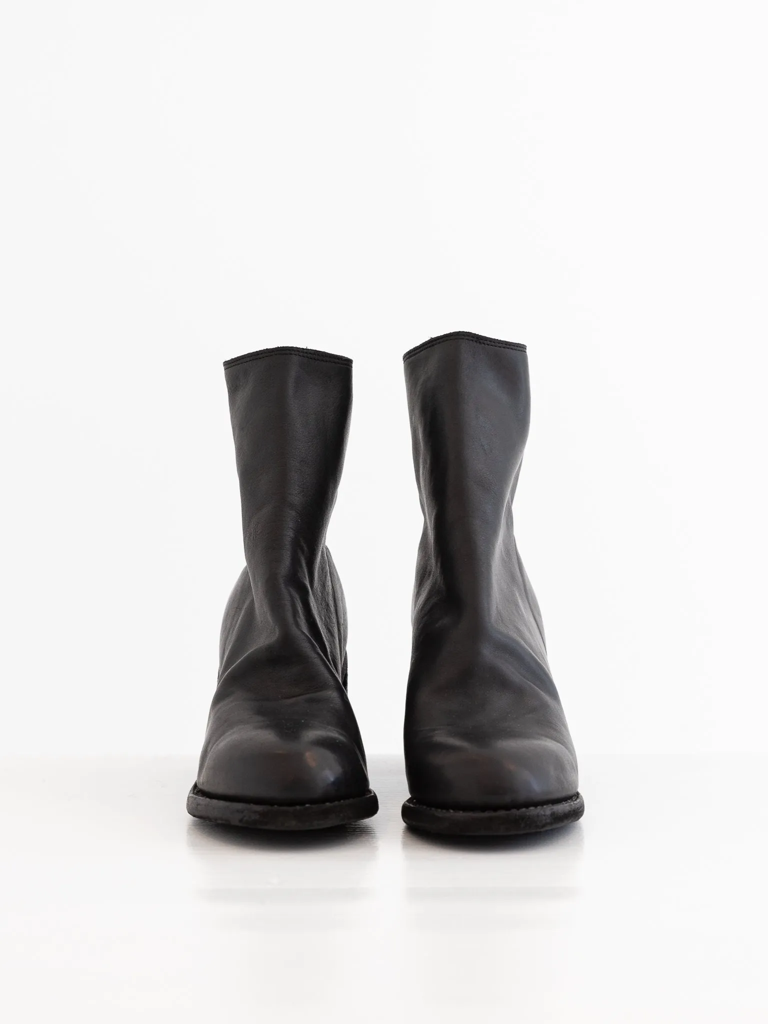 Guidi Back Zip Boot M86, Black