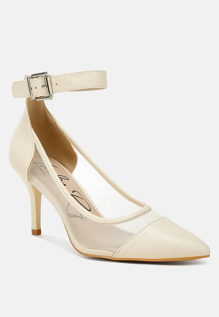 Hearst Pointy Toe Ankle Strap Pumps