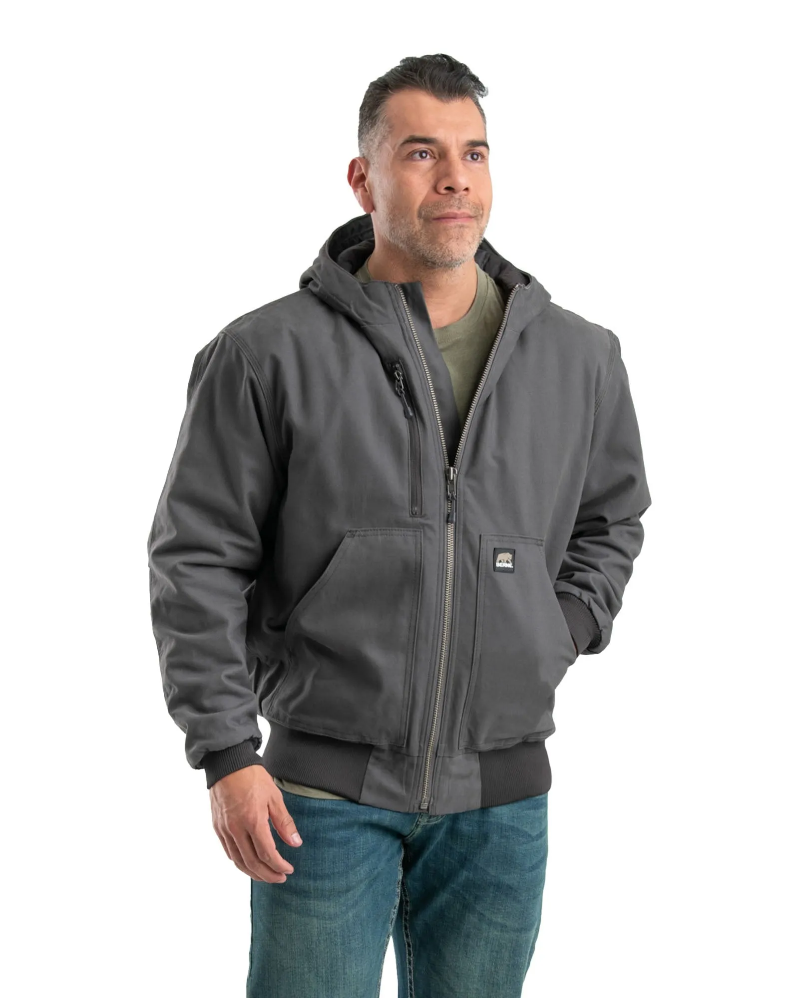 Highland Duck Hooded Active Work Jacket