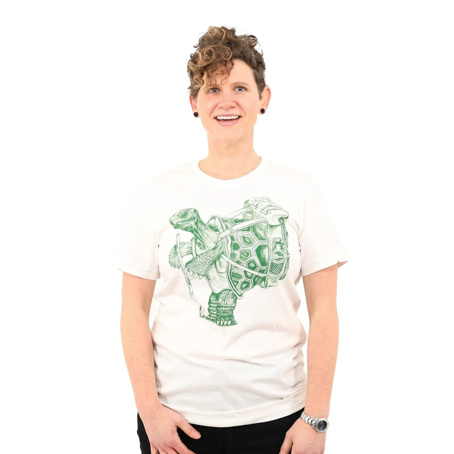 Hiking Tortoise T Shirt