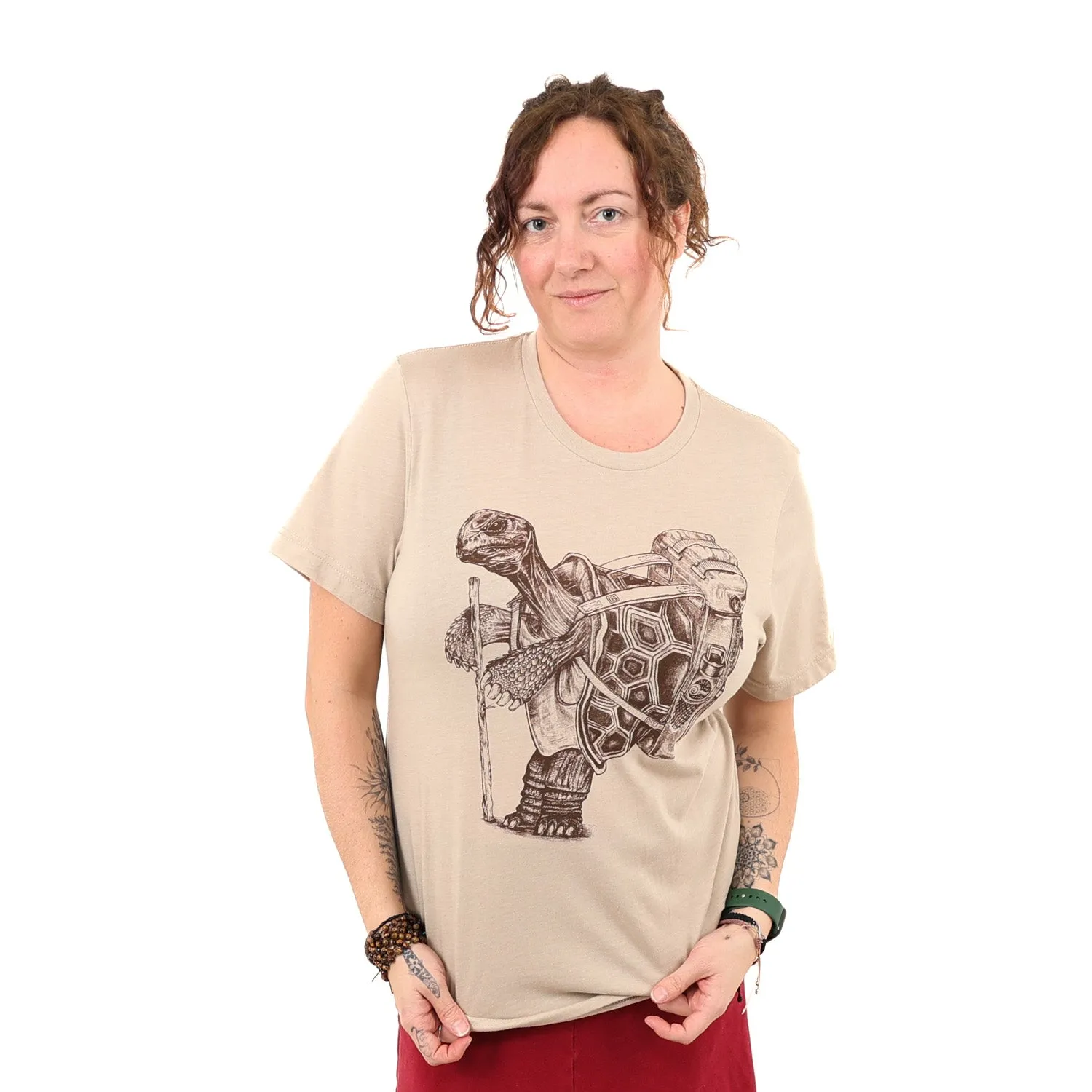 Hiking Tortoise T Shirt