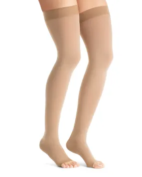 Jobst Opaque Maternity OPEN TOE 20-30 mmHg Thigh High