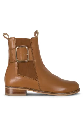 Leather Ankle Boot | TAN | MISTER ZZ