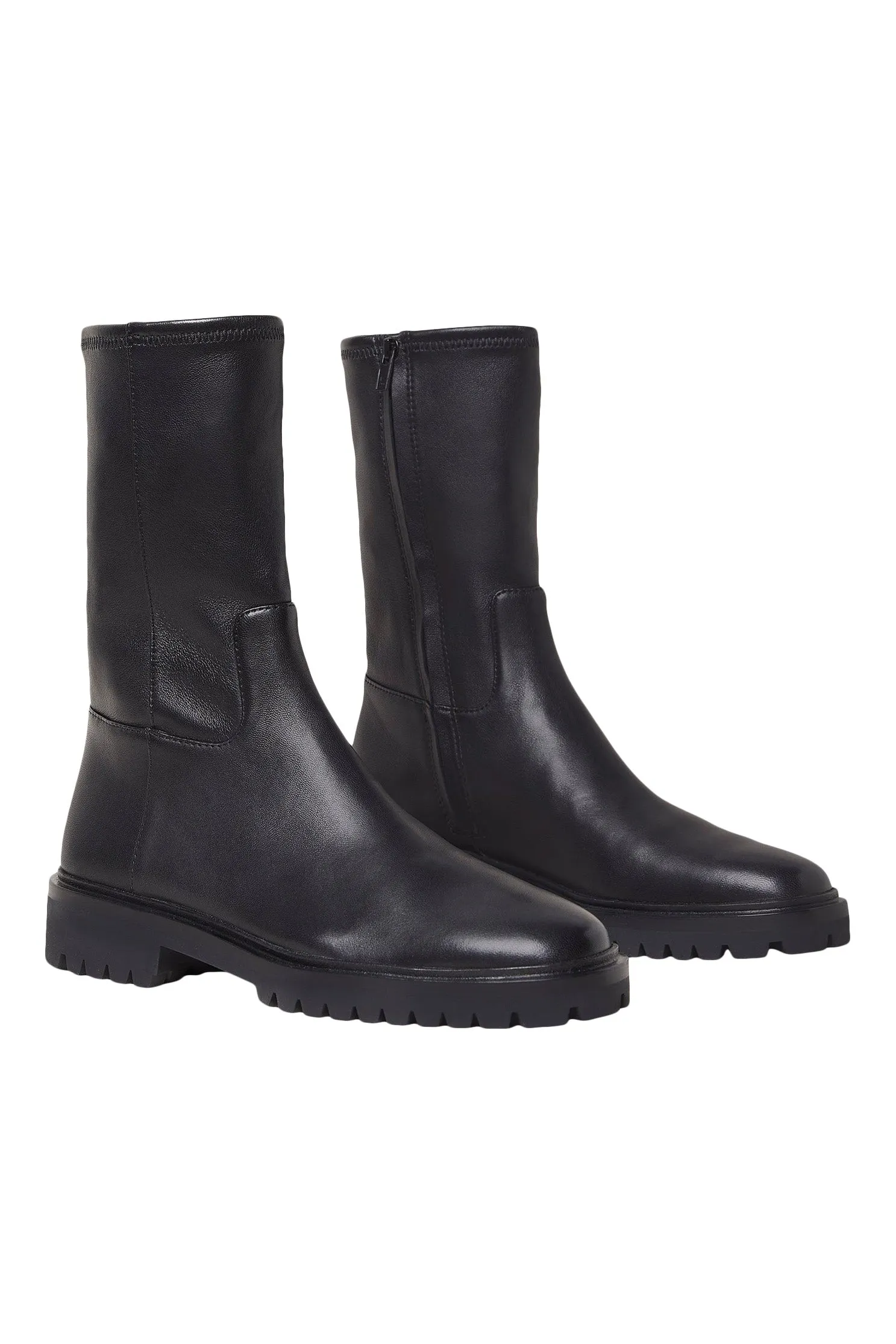 Loeffler Randall Danny Lug Sole Boot in Black