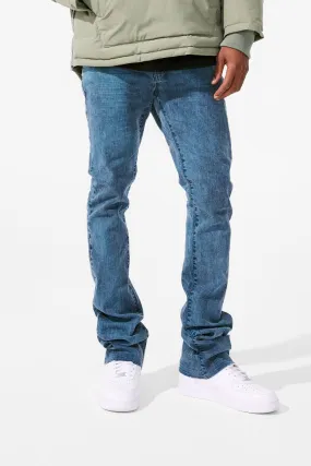 Martin Stacked - Full Bloom Denim (Ocean Indigo)