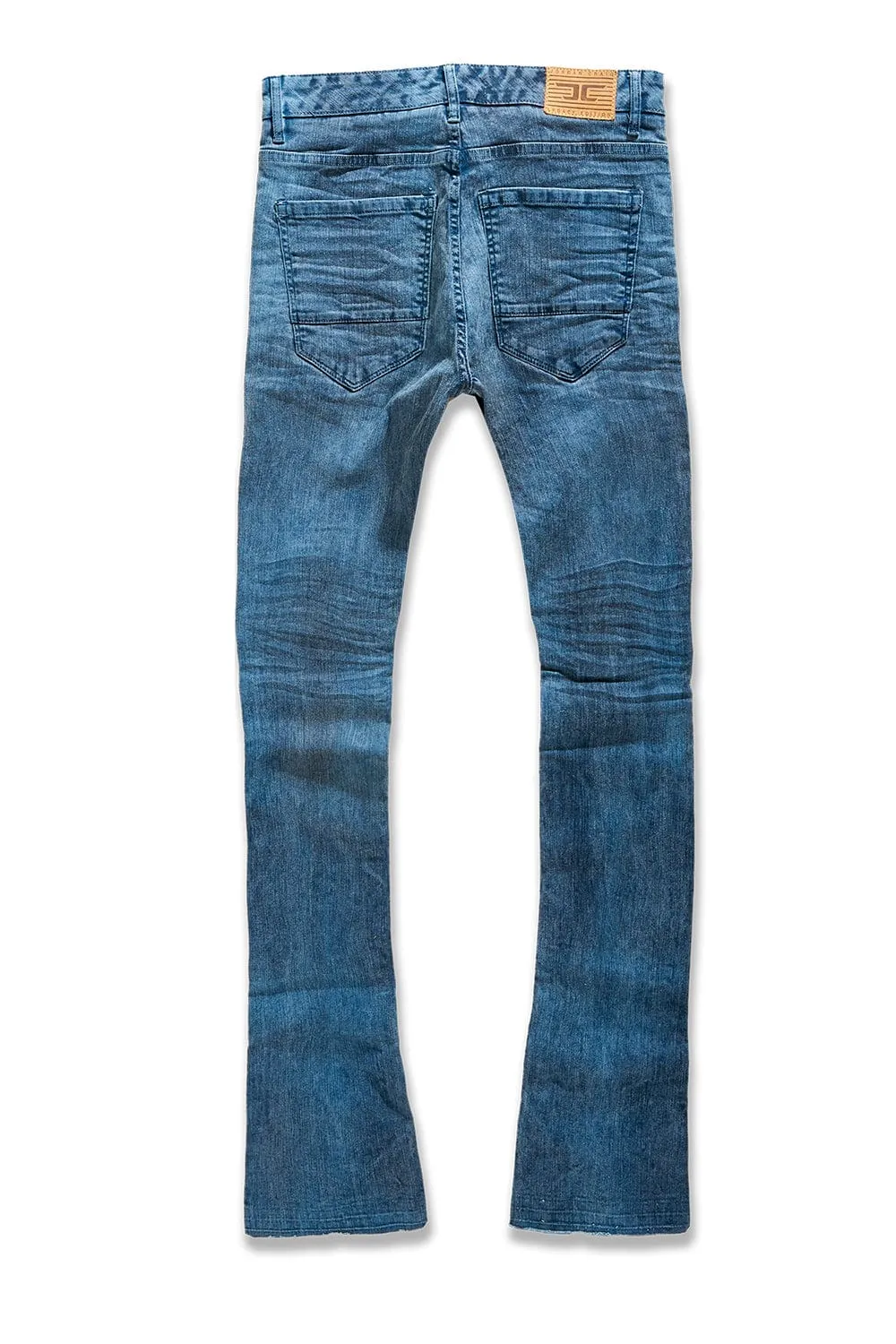 Martin Stacked - Full Bloom Denim (Ocean Indigo)